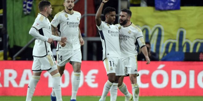 Dwigol Rodrygo bantu Real Madrid menang 3-0 pada pada kandang Cadiz