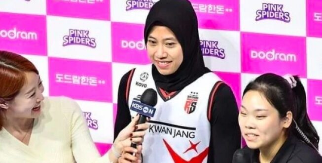 Media Korea Ungkap Megawati Hangestri Bawa 16 Hijab Selama Tampil di tempat dalam V-League 2023-2024