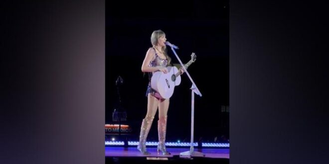 Konser Terakhir pada Rio de Janeiro, Taylor Swift Lepas Hak Sepatu di tempat pada Atas Panggung