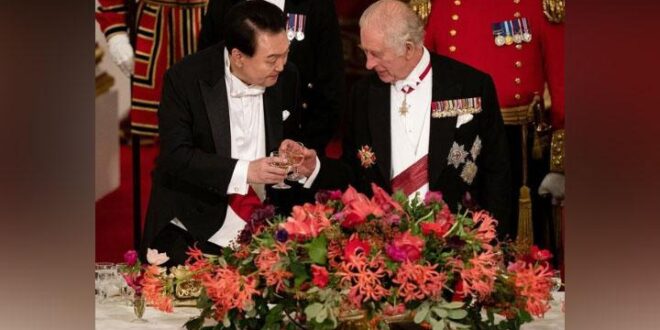 Mengintip Menu yang mana Disajikan Raja Charles untuk Presiden Korea kemudian Blackpink pada Istana Buckingham