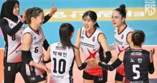 Red Sparks Dibungkam Hi Pass, Megawati Catat Poin Tertinggi Selama di dalam area Kejuaraan Voli Korea