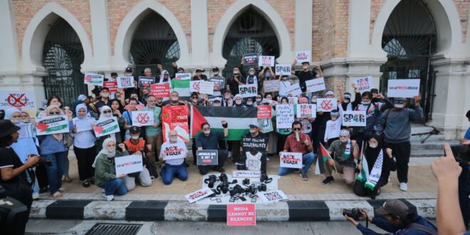 Pekerja media dalam pada Negara Tanah Melayu serukan pengamanan bagi jurnalis dalam pada Kawasan Daerah Gaza