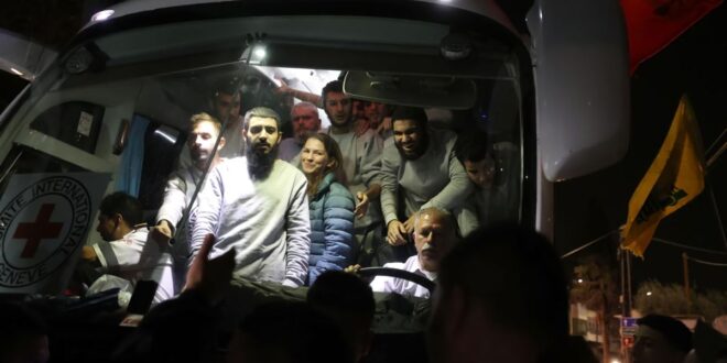 negeri negara Israel juga organisasi kelompok Hamas rampungkan gelombang kedua pertukaran tahanan-sandera
