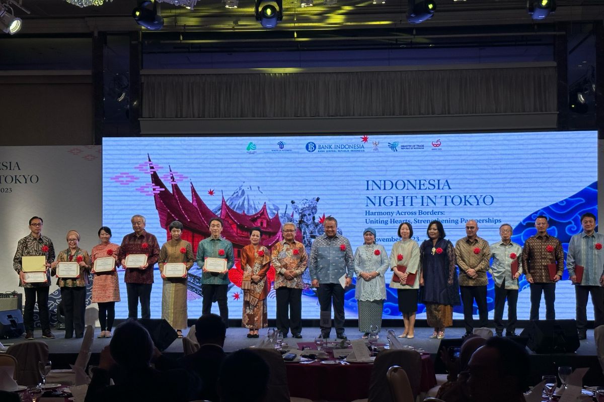 12 diaspora Indonesia dalam area Jepang raih Ambassador Award