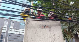 Pemkot Jaksel potong 45 kabel fiber optik untuk penataan kota