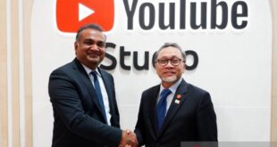 Mendag serta CEO YouTube bersinergi kembangkan perekonomian digital Indonesia