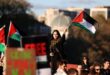 Solidaritas untuk Palestina, massa mengoreksi duduk dalam kota-kota Belanda