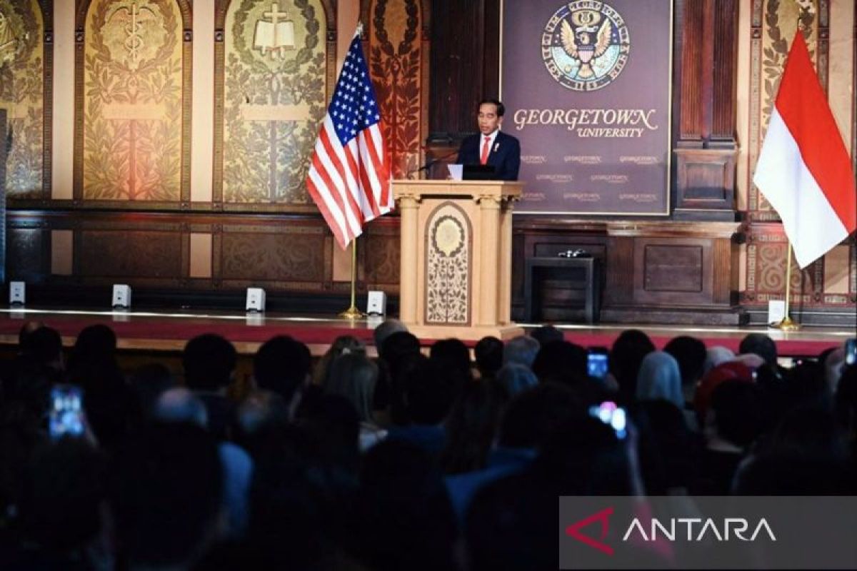 Jokowi sambut baik rencana pembukaan Georgetown University pada tempat Jakarta