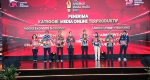 LKBN Antara raih penghargaan media online terproduktif dari OJK