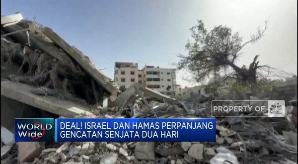 Deal! negeri negara Israel lalu kelompok kelompok Hamas Perpanjang Gencatan Senjata Dua Hari