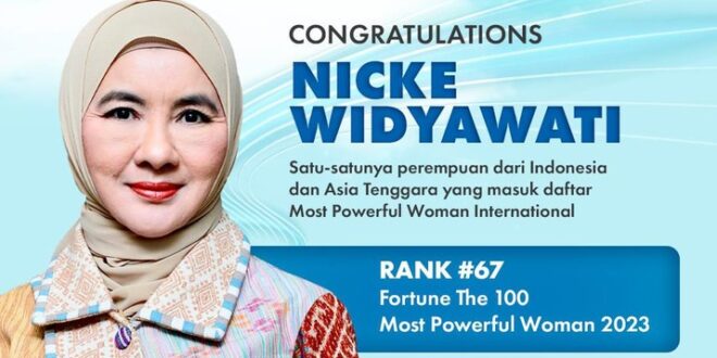 Nicke Widyawati Kembali Masuk Jajaran 100 Most Powerful Women