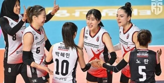 Jadwal Red Sparks di tempat pada Putaran Ketiga Kejuaraan Voli Korea, Megawati Cs Wajib Memenangkan