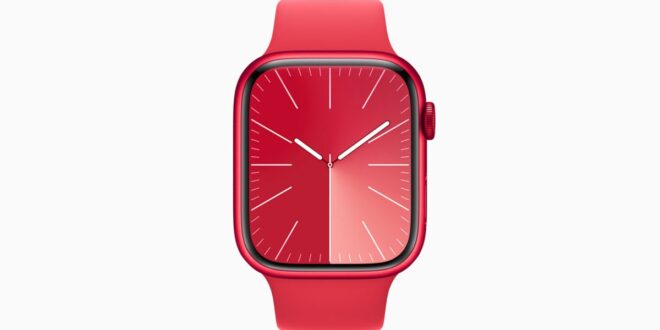 Apple rilis Apple Watch series 9 dengan warna merah